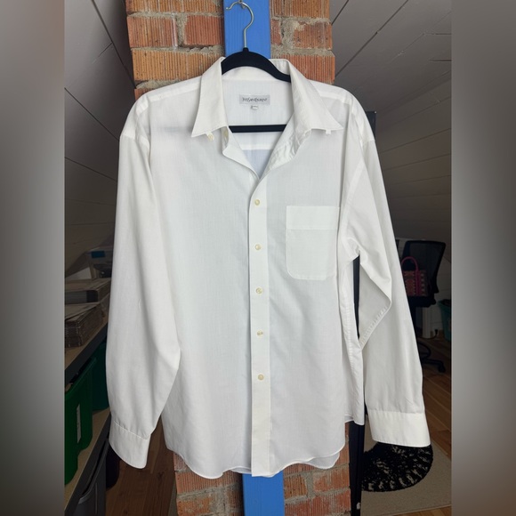 Men’s Yves Saint Laurent Button Up - Picture 5 of 6